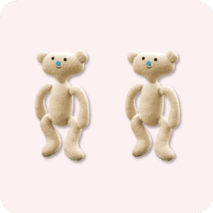 Bear Alpha Plush 2PCS