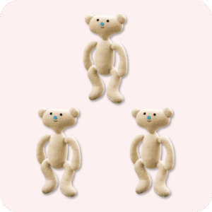 Bear Alpha Plush 3PCS